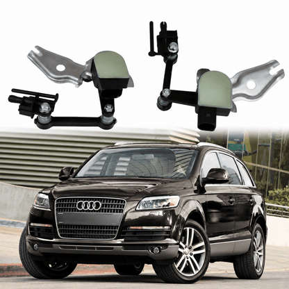 Image of air suspension level sensor pair for Audi Q7 2006-2015