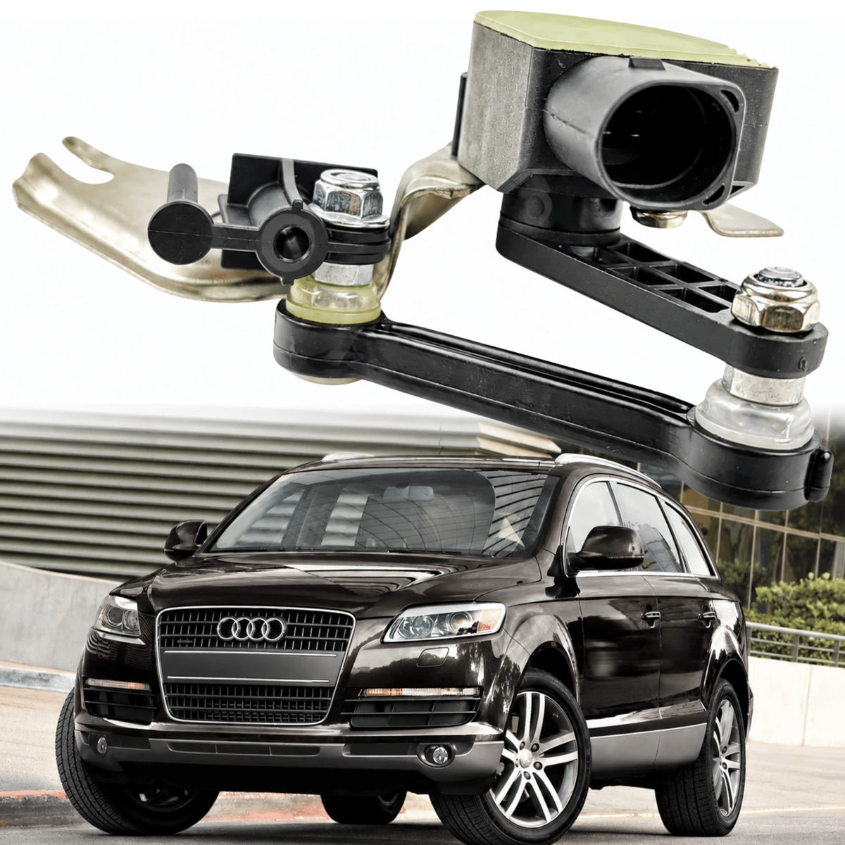 Image of front suspension ride height sensor for Audi Q7 2006-2015