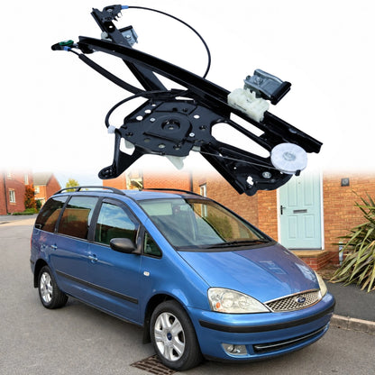 Image of Ford Galaxy 2.8 Front Left Door Window Lifter Mechanism 7M0837461