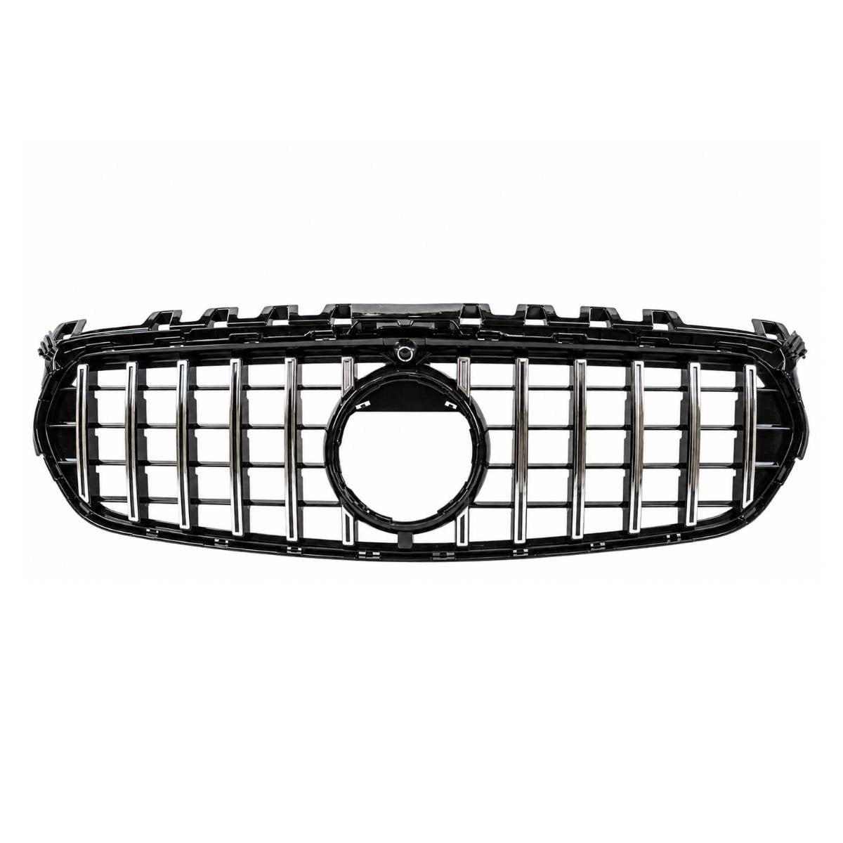 For Mercedes B-Class W247 B200 Compatible Front Bumper Chrome Grille 2018-2023 Panamericana