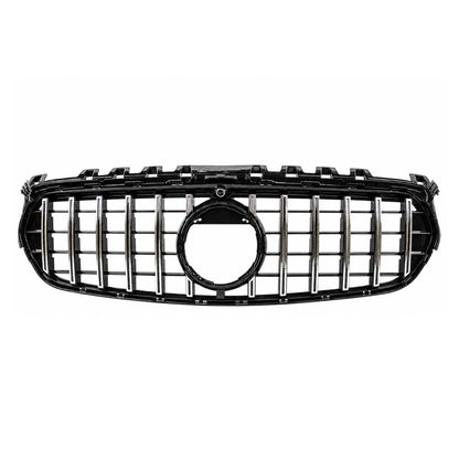 For Mercedes B-Class W247 B200 Compatible Front Bumper Chrome Grille 2018-2023 Panamericana