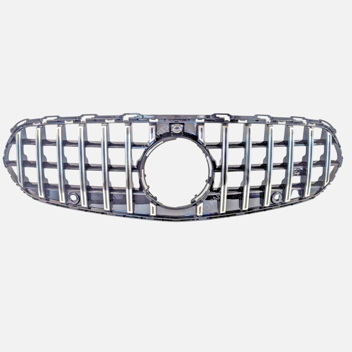 For Mercedes-Benz C-Class W206 (2020–2023) Panamericana GT Front Radiator Chrome Grille – C220 Compatible