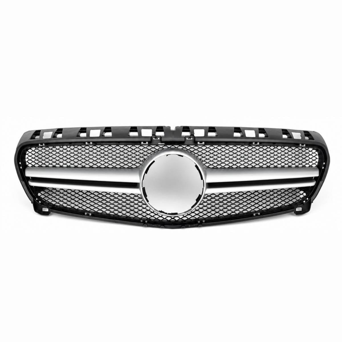 Vorderer Kühlergrill aus Chrom für Mercedes-Benz A-Klasse W176 A45 AMG 2012–2015