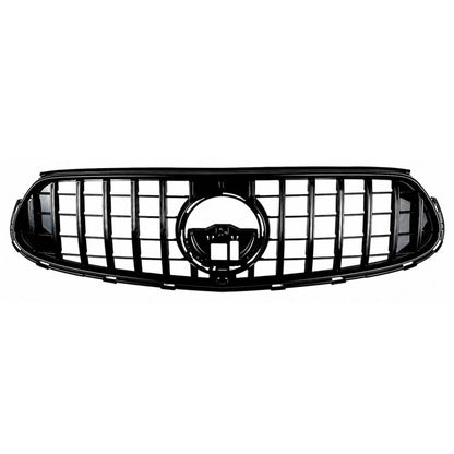 For Mercedes-Benz GLC-Class X254/C254 Front Radiator Black Sport AMG Line Grille (GLC43, 2023–2025)