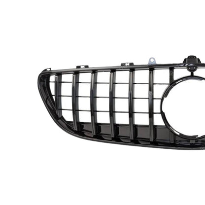 For Mercedes-Benz CLS-Class X218 W218 Front Radiator GT Panamericana Grille – Black (2014–2018, Fits CLS260 & CLS63 AMG Look)
