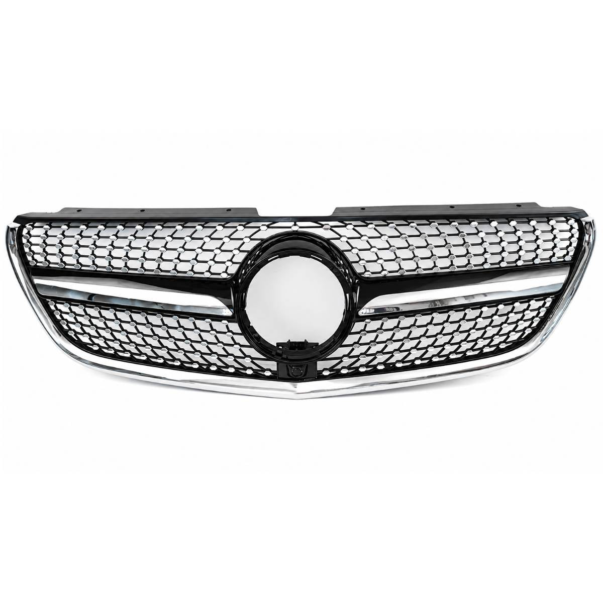 For Mercedes Vito Taxi W447 111 CDI Black Diamond Front Grille (2014–2023)
