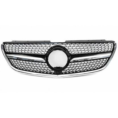 For Mercedes Vito Taxi W447 111 CDI Black Diamond Front Grille (2014–2023)