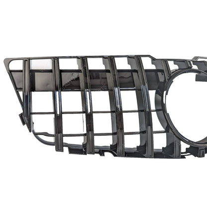 For Mercedes-Benz GLK-Class X204 (2008–2012) GLK250 Front Radiator Grille – Black Panamericana GT Style