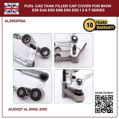 Front Windscreen Wiper Linkage  – Audi Q7 4L SUV (2006–2015) | 3.0 V6 TFSI | OEM 4L2955119A