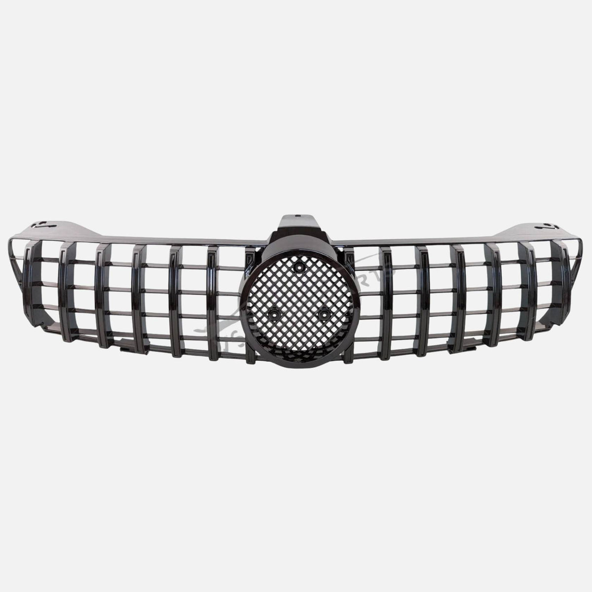 For Mercedes CLS-Class W219 GT Front Grille – Gloss Black Radiator Grill Upgrade (2005–2008)