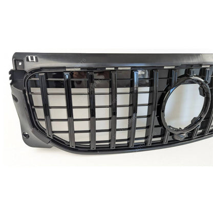 For Mercedes‑Benz GLB‑Class X247 (2019–2023) GT Panamericana Front Radiator Grille – Gloss Black Upgrade for GLB220