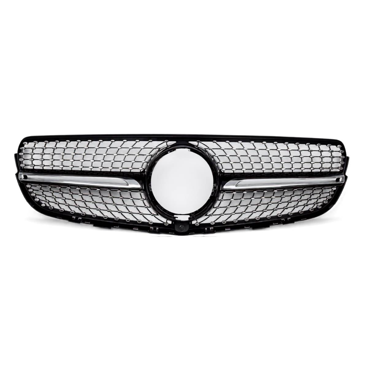 For Mercedes‑Benz GLC‑Class X253/Coupe Front Bumper Grille – Fits GLC400 & GLC450 (2015–2019 AMG Style Upgrade)