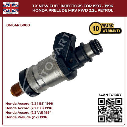 Fuel Injector  For Honda Prelude MKV (1993–1996)– FWD 2.2L Petrol | OEM Direct Fit Replacement