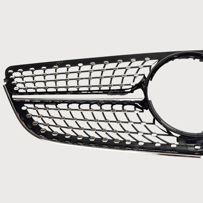 Mercedes E-Class W207 AMG Diamond Front Bumper Grille – Fits E200, E220 Coupe (2013–2016)