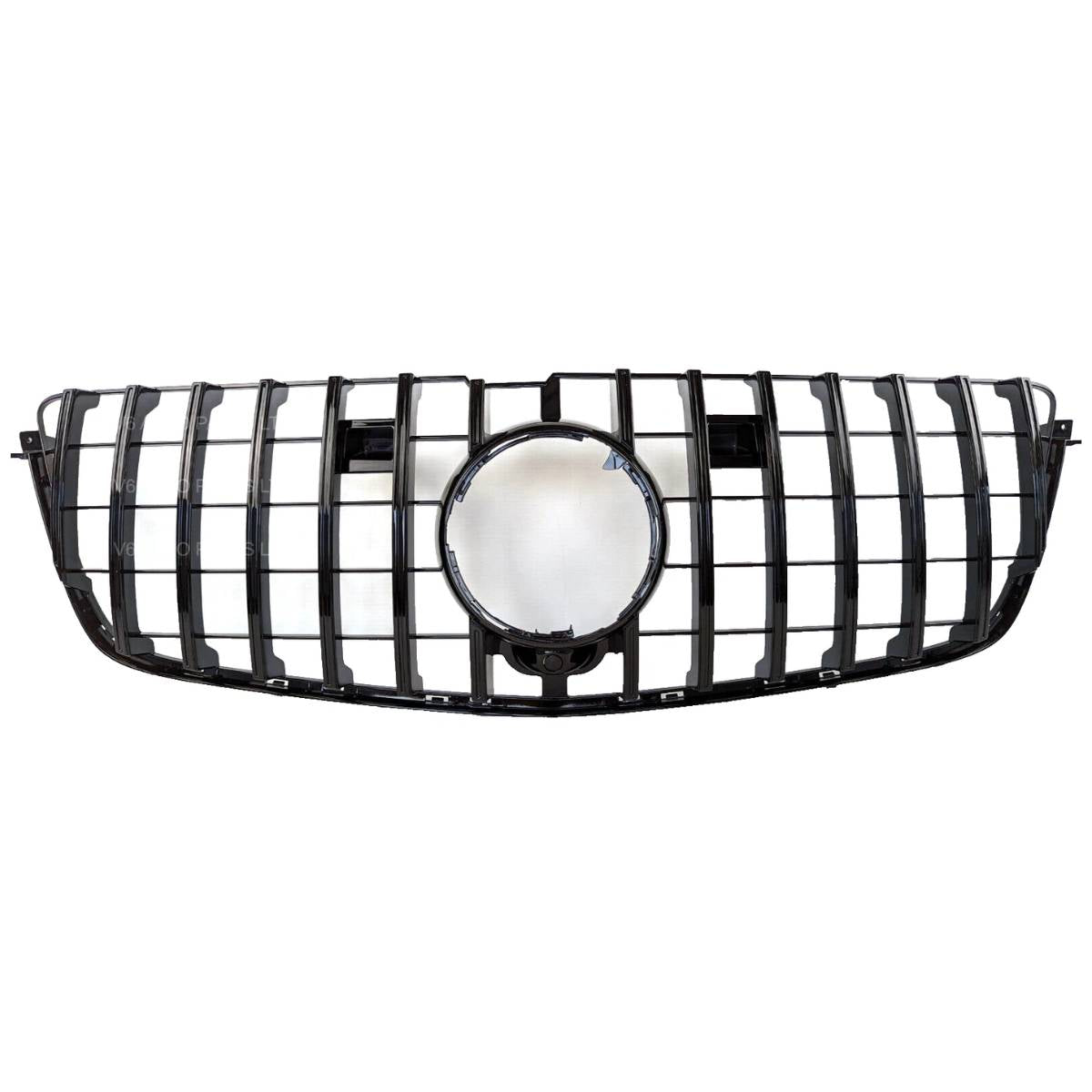 For Mercedes-Benz GL-Class X166 Front Radiator Grille – Panamericana GT Style (GL400, 2013–2016)