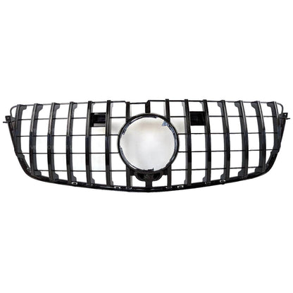 For Mercedes-Benz GL-Class X166 Front Radiator Grille – Panamericana GT Style (GL400, 2013–2016)
