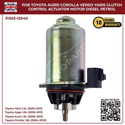 Clutch Actuator Motor for Toyota Auris Corolla Verso Yaris Vitz Aygo | OEM Ref 3136312040