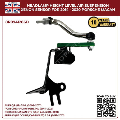 Front Right Suspension Height Level Sensor for Audi Q5 8R 8RB (2008–2017) SUV – OEM Replacement