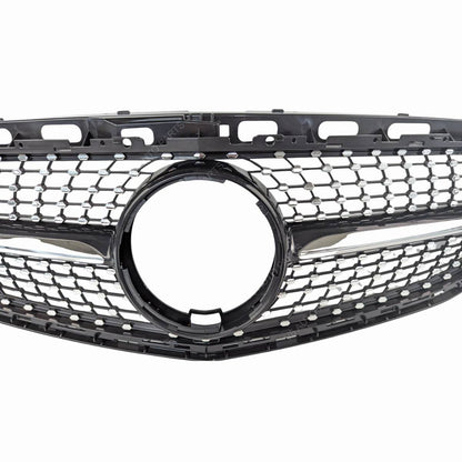 For Mercedes-Benz E-Class W212 (2013–2016) Front Bumper Grille – E350 / Sports AMG Line – E63 Style Upgrade – Saloon & Estate