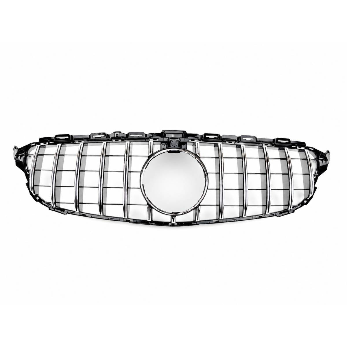 Mercedes‑Benz C‑Class C205 Coupe GT‑R Panamericana Front Radiator Grille (2015‑2018, With Camera Hole)