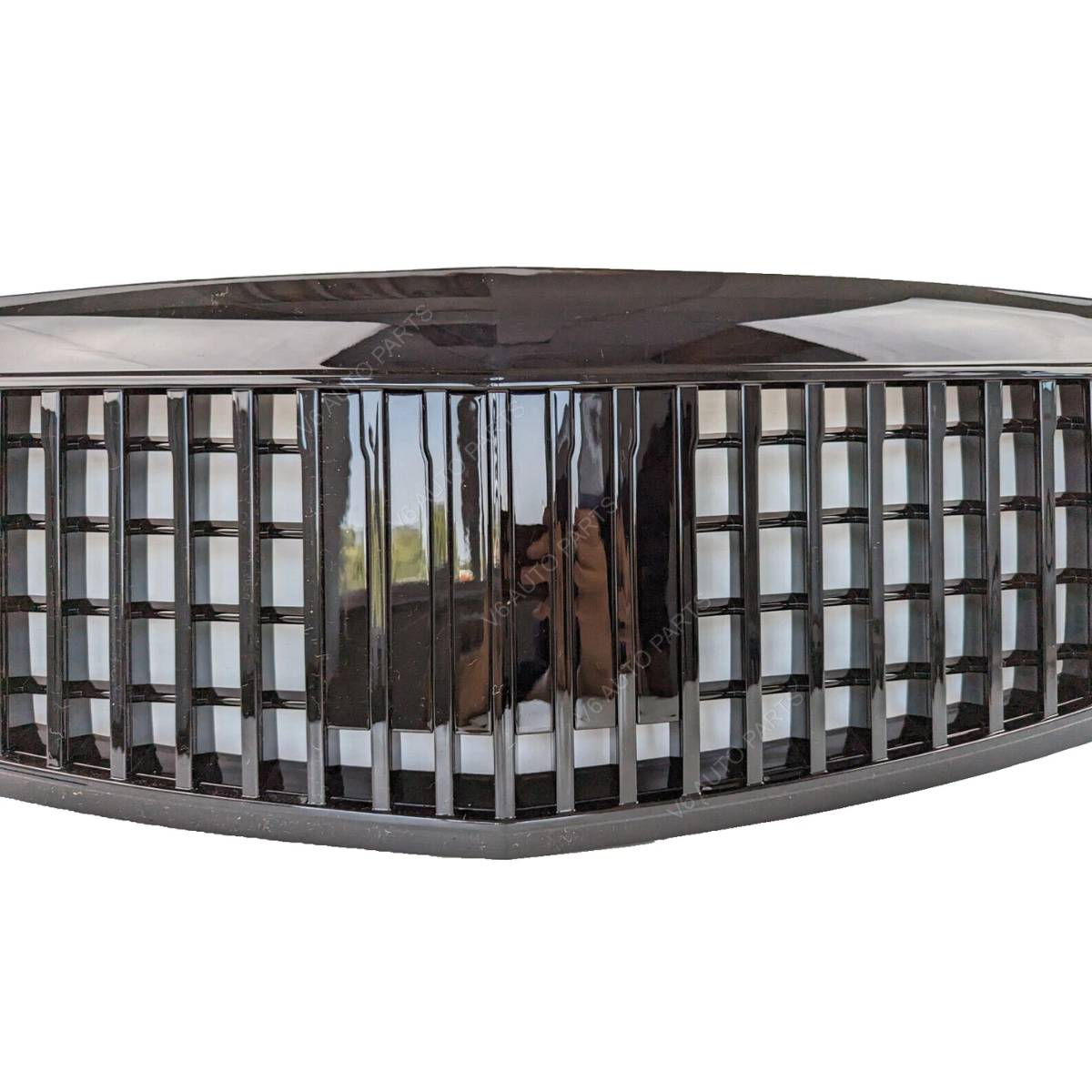 Vorderer Kühlergrill in glänzendem Schwarz für 2005–2009 Benz W221 S-Klasse S63 AMG Maybach S350 S500
