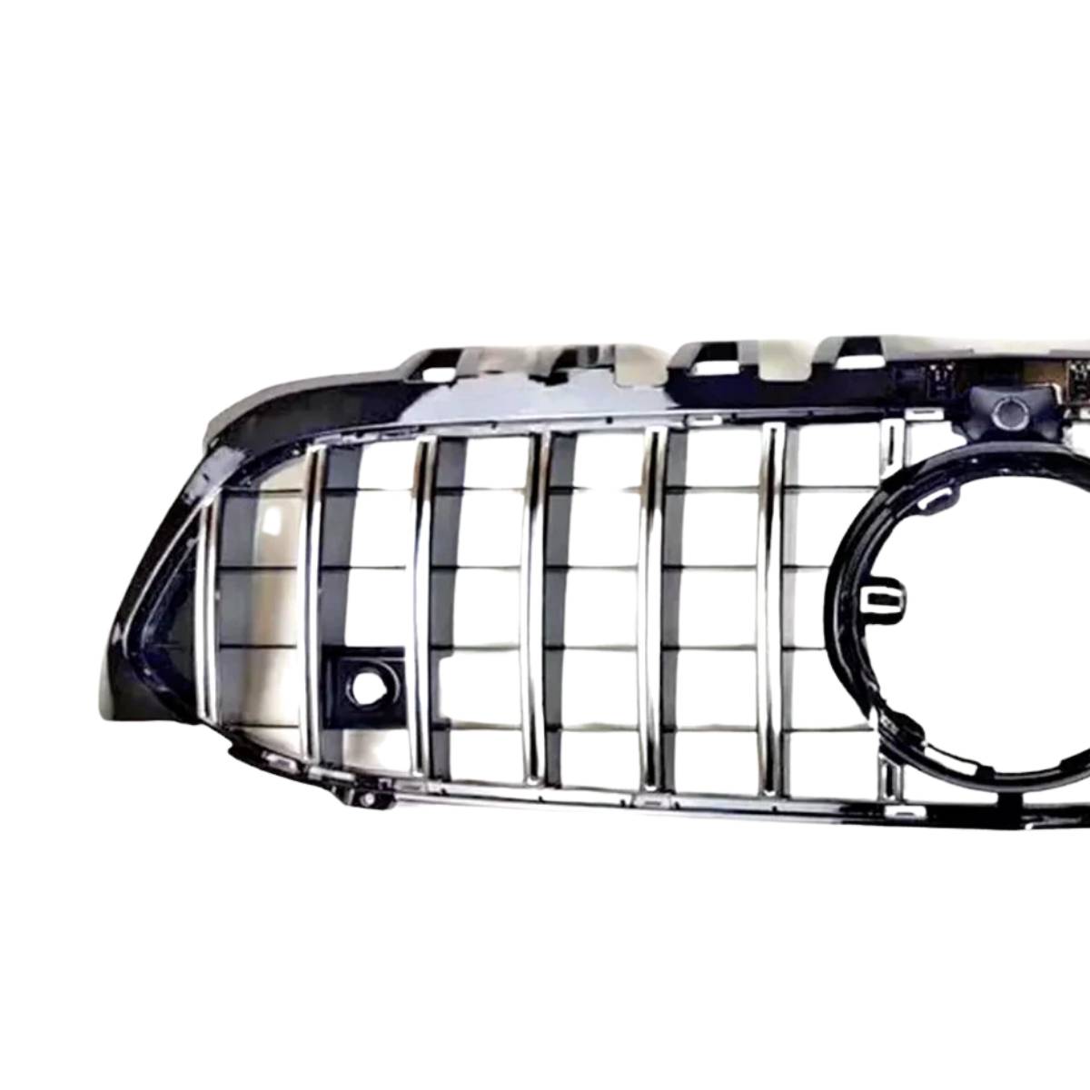 Mercedes‑Benz A‑Class W177/V177  Chrome Slats  GT Panamericana Front Radiator Grille – Fits A180, A200 (2018‑2023, Facelift, AMG Line)