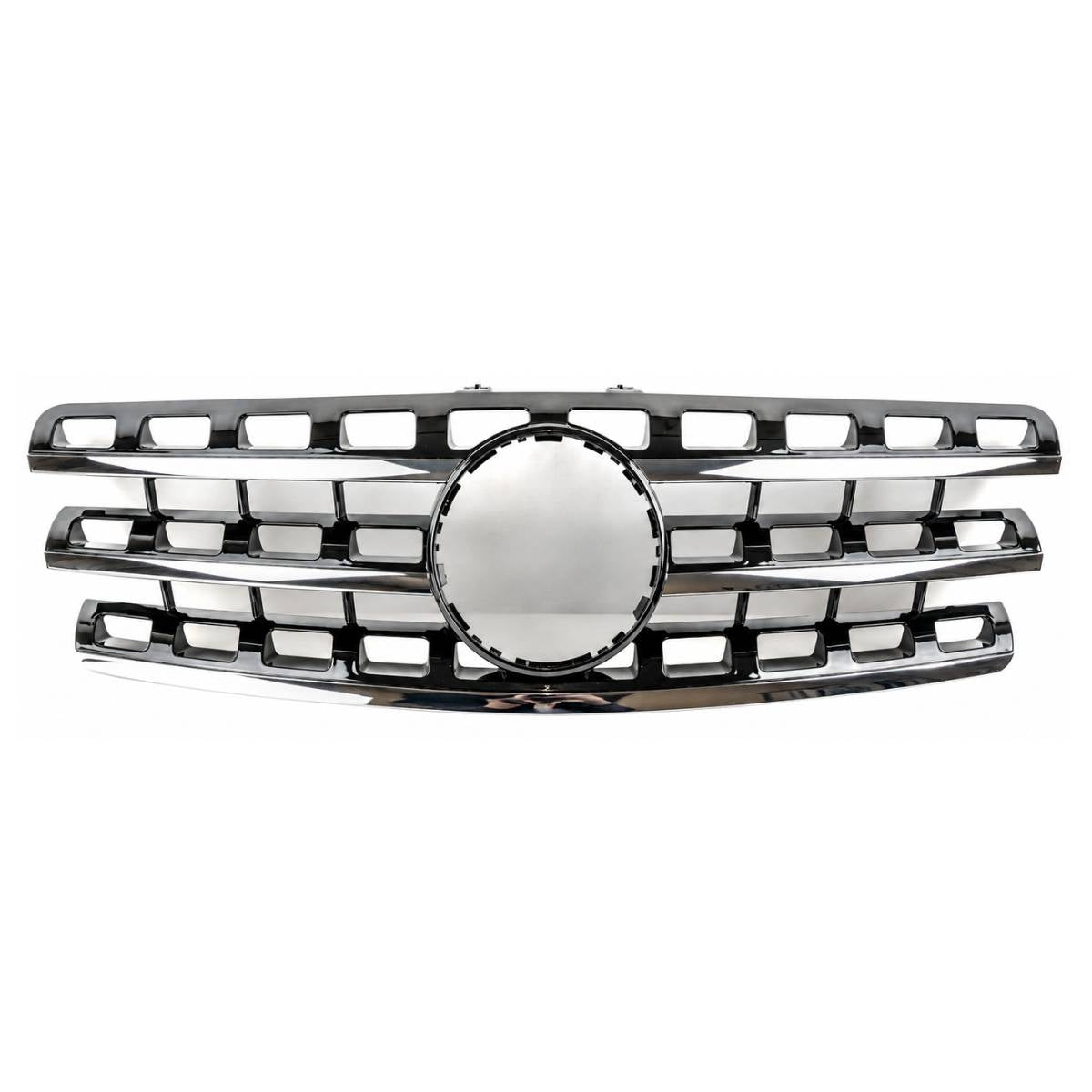 For Mercedes M‑Class W164 Front Radiator Black Grille (2009–2012 ML300, ML430)