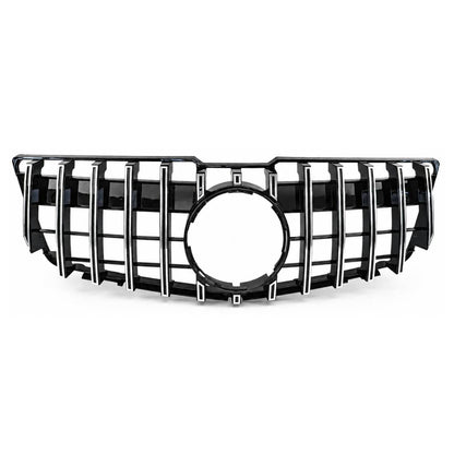 For Mercedes GLK-Class X204 Chrome Panamericana AMG GT-R Front Bumper Grille (2008–2012)