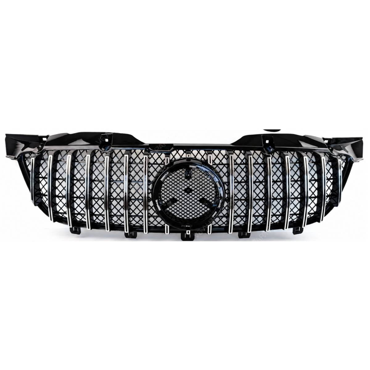Front Radiator Grille Silver Chrome – Mercedes Sprinter W906 MK2 Pre‑Facelift 2009‑2013