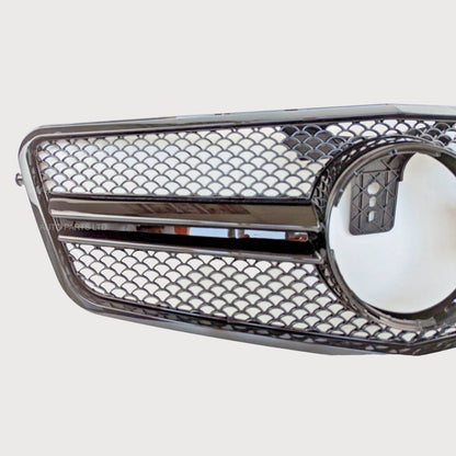 For Mercedes-Benz E-Class W212 Front Grille (2009–2013) – Gloss Black AMG Style E63 Look, Saloon & Estate