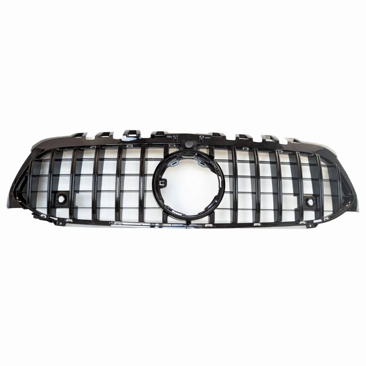 For Mercedes-Benz A-Class W177/V177 GT Panamericana Front Radiator Grille – Gloss Black (A200, A250, AMG A35, 2018–2023)