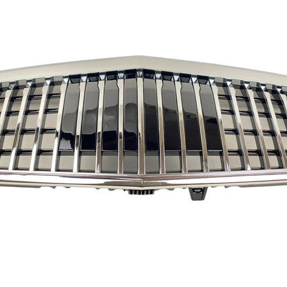 For Mercedes-Benz E-Class W212 Front Bumper Chrome Grille (E200 / E250, Pre-Facelift 2009‑2013)