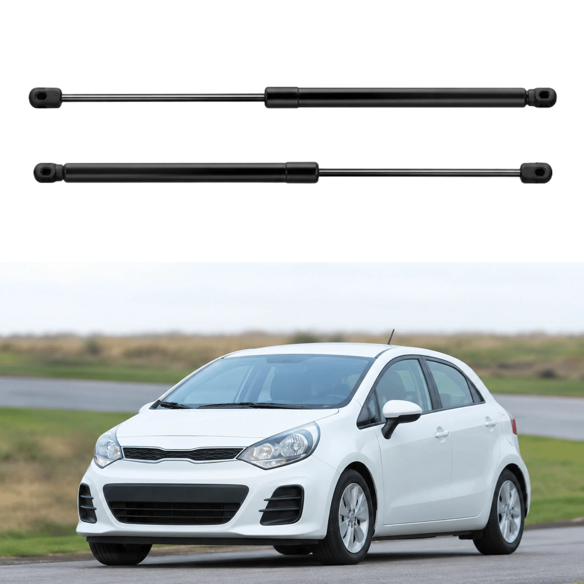 Image of Kia Rio 2011-2017 trunk support struts 817801W200