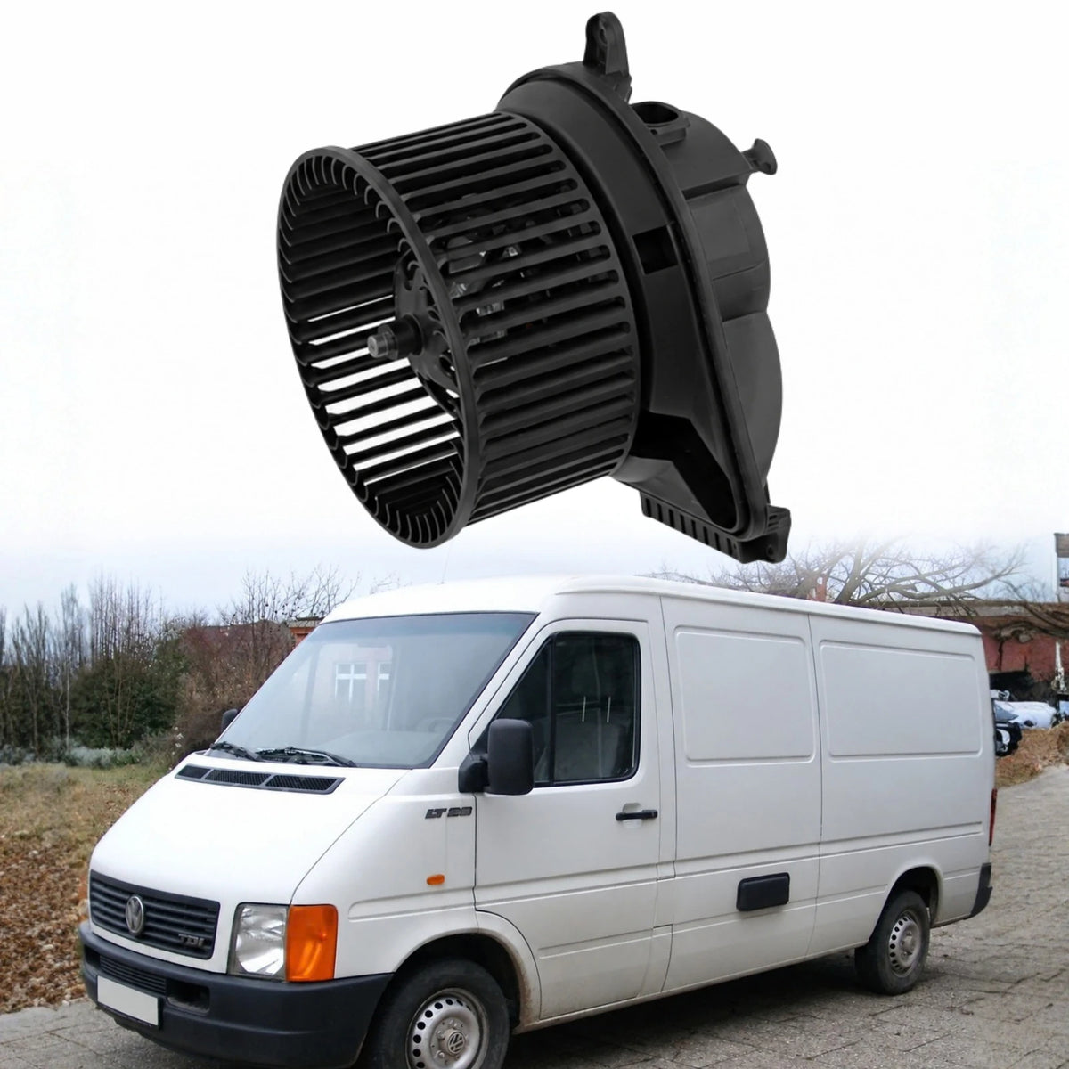 Image of VW LT MK2 RHD heater blower fan 8352385