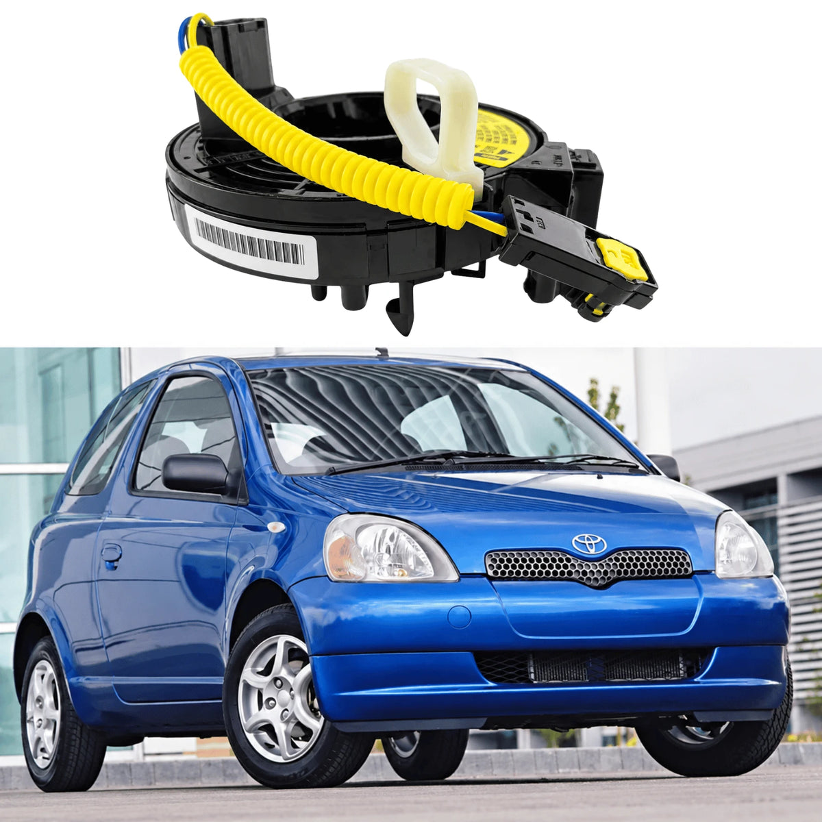 Image of Toyota Yaris Steering Wheel Airbag Clock Spring Replacement