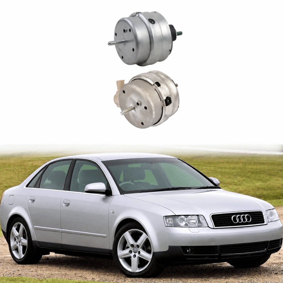 Image of right engine mount 8E0199379BF for Audi A4 B6 / B7 Avant TDI