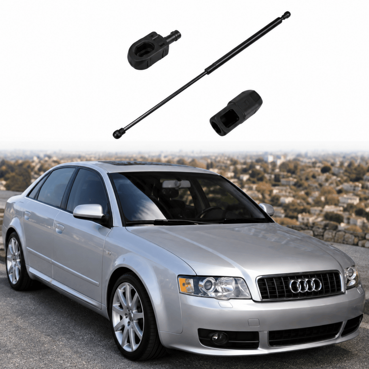 Image of front bonnet support strut for Audi A4 B6 2001-2004