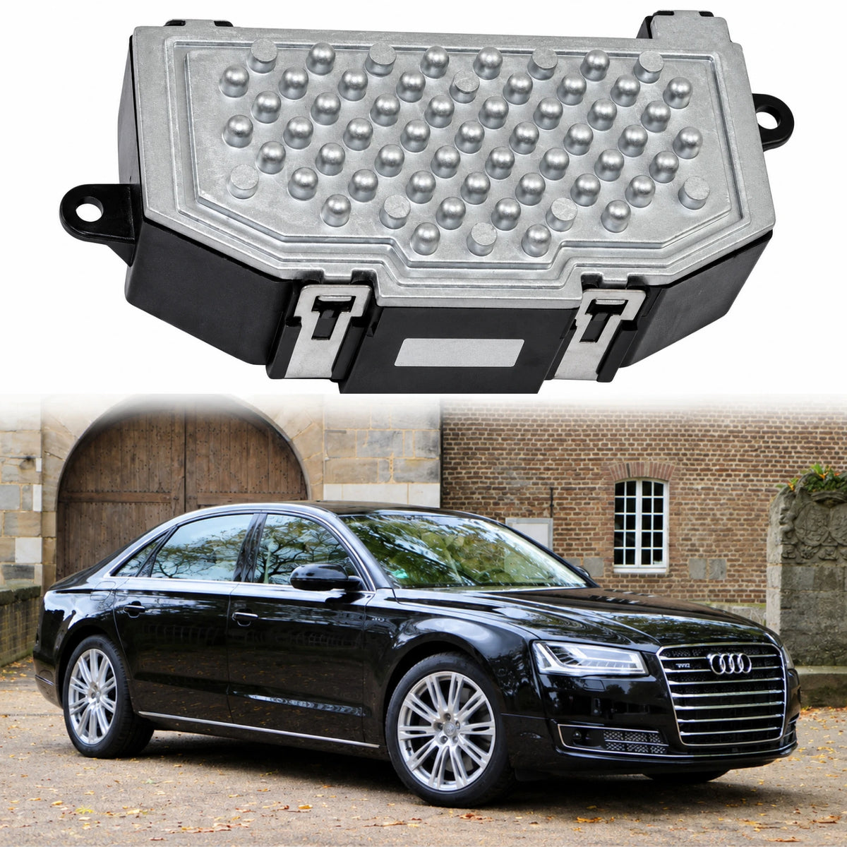 Image of Audi A5 Cabin Blower Motor Resistor 8K0820521B Replacement Part