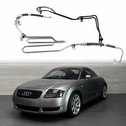 Image of high pressure PAS hose pipe 8N0422893AA for Audi TT 1.8T Coupe
