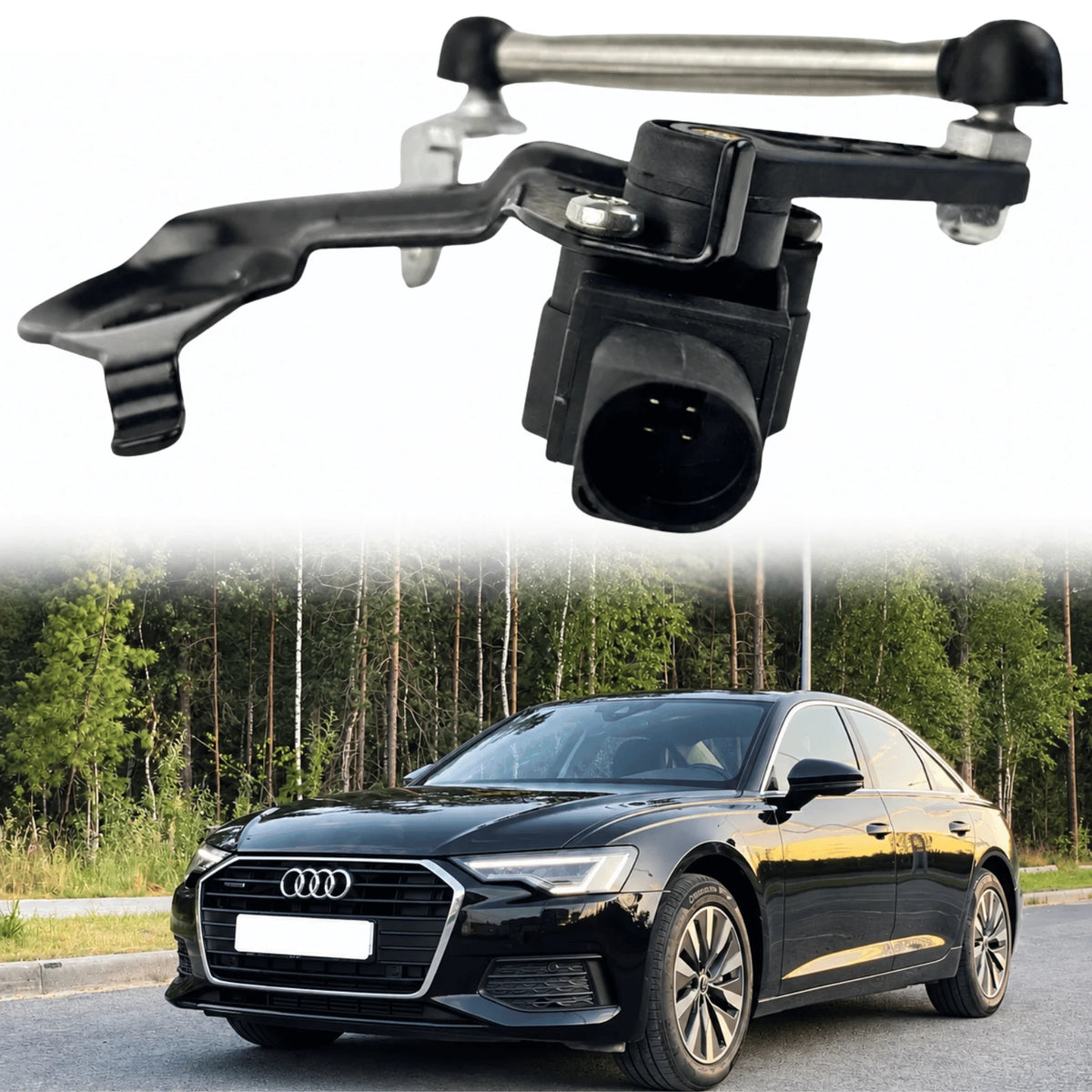 Image of Audi Q5 suspension level sensor 8R0941309E