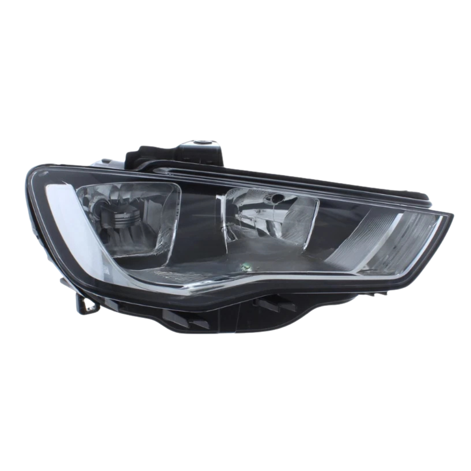 Audi A3 (8V) Headlight — Right Driver Side — Halogen Black Housing (2012–2016)