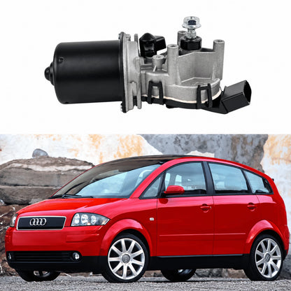 image of Audi A2 1.2 TDI front windshield wiper motor assembly 2000-2005 part number 8Z0955113