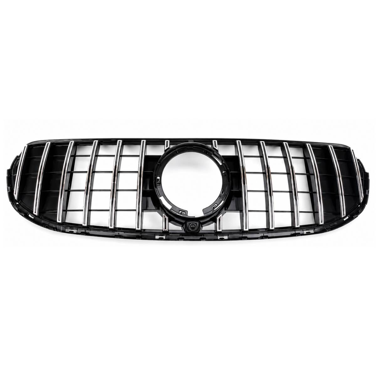 Front Bumper Panamericana Chrome Grille – Fits Mercedes-Benz GLC-Class X253 (GLC 200d, GLC 300 | 2019–2023 Facelift)