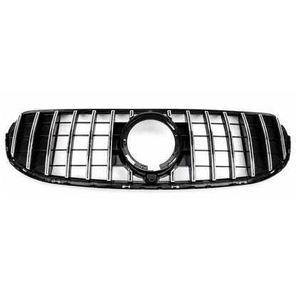 Front Bumper Panamericana Chrome Grille – Fits Mercedes-Benz GLC-Class X253 (GLC 200d, GLC 300 | 2019–2023 Facelift)