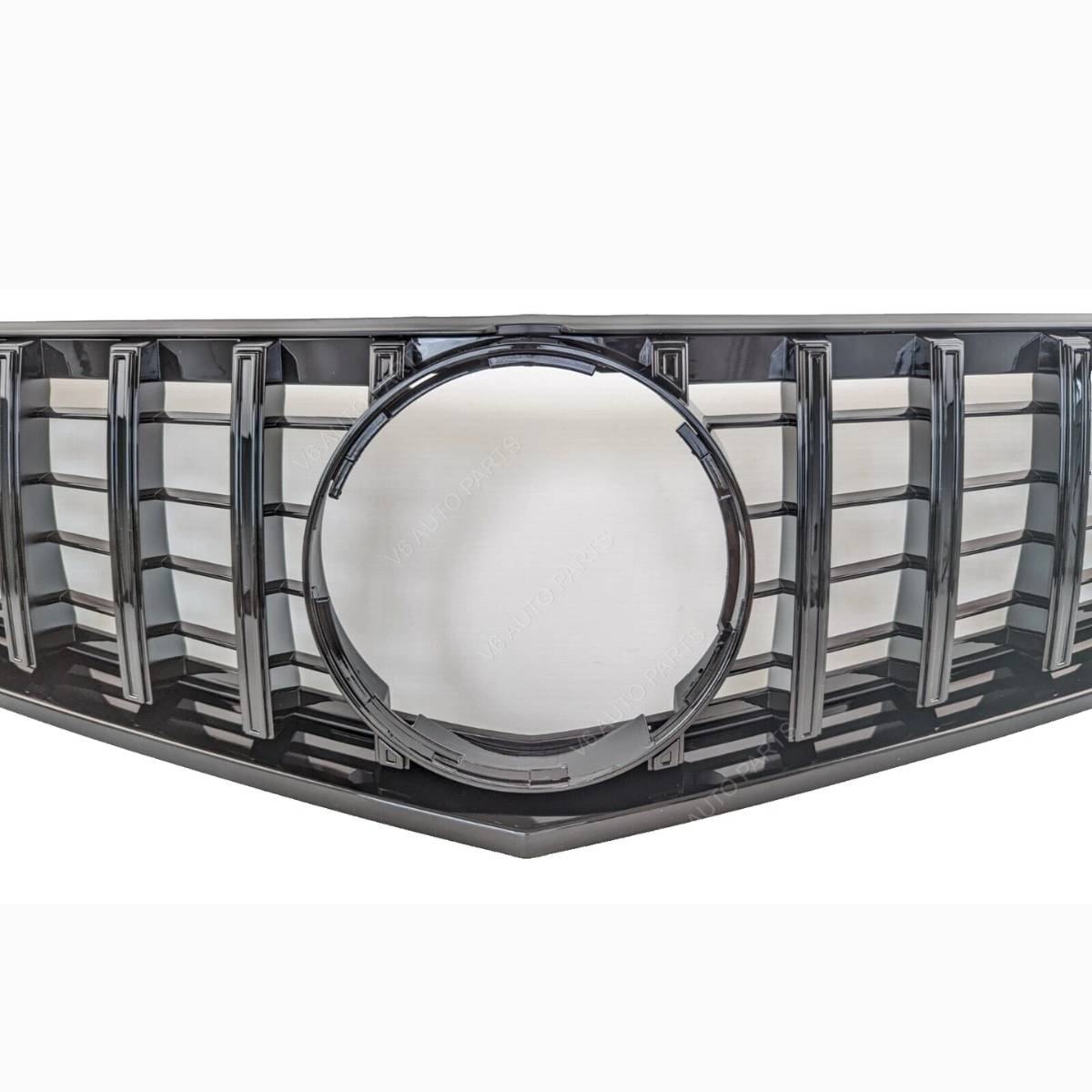 GT Design Front Radiator Grille – Mercedes-Benz E-Class W207 (2009–2013) | Fits E200, E220CDI, E500 | AMG Style Black Slats