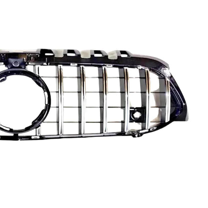 Mercedes‑Benz A‑Class W177/V177  Chrome Slats  GT Panamericana Front Radiator Grille – Fits A180, A200 (2018‑2023, Facelift, AMG Line)