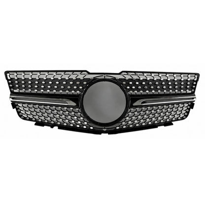Schwarzer Frontstoßstangengrill für Mercedes Benz GLK-Klasse 2008–2012 X204 PreFacelift Sport