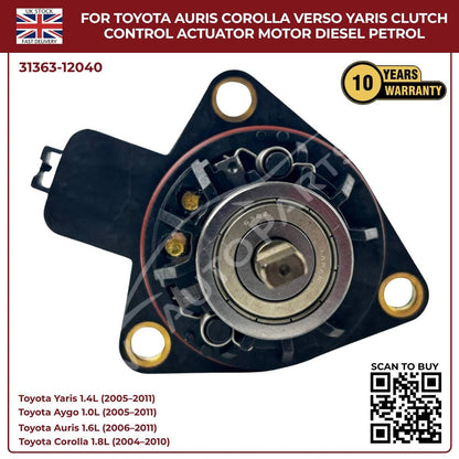 Clutch Actuator Motor for Toyota Auris Corolla Verso Yaris Vitz Aygo | OEM Ref 3136312040