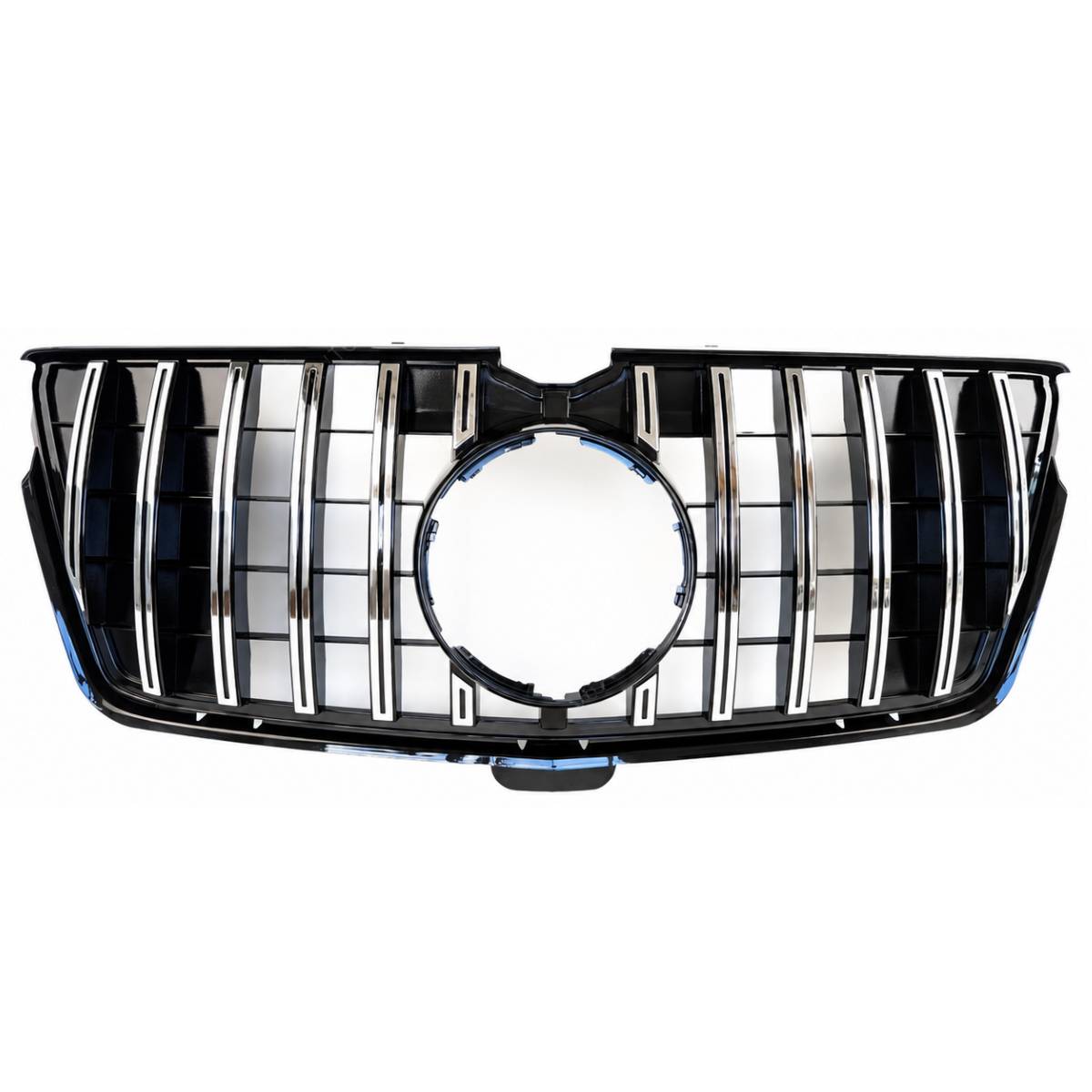 FRONTSTOßSTANGE MESH GRILLE FÜR 2009 - 2013 BENZ GL-KLASSE X164 GL350 PANAMERICANA CHROME 3 LINE GT 