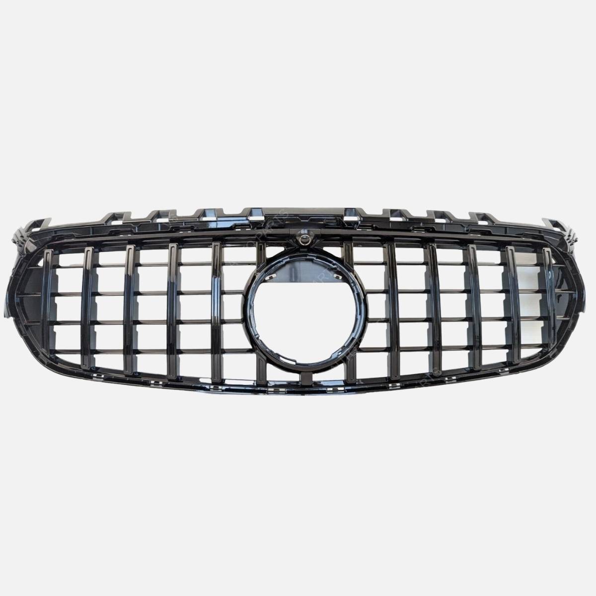 Mercedes-Benz B-Class W247  Sport GT Style Gloss Black Front Radiator Grille (2018–2023)